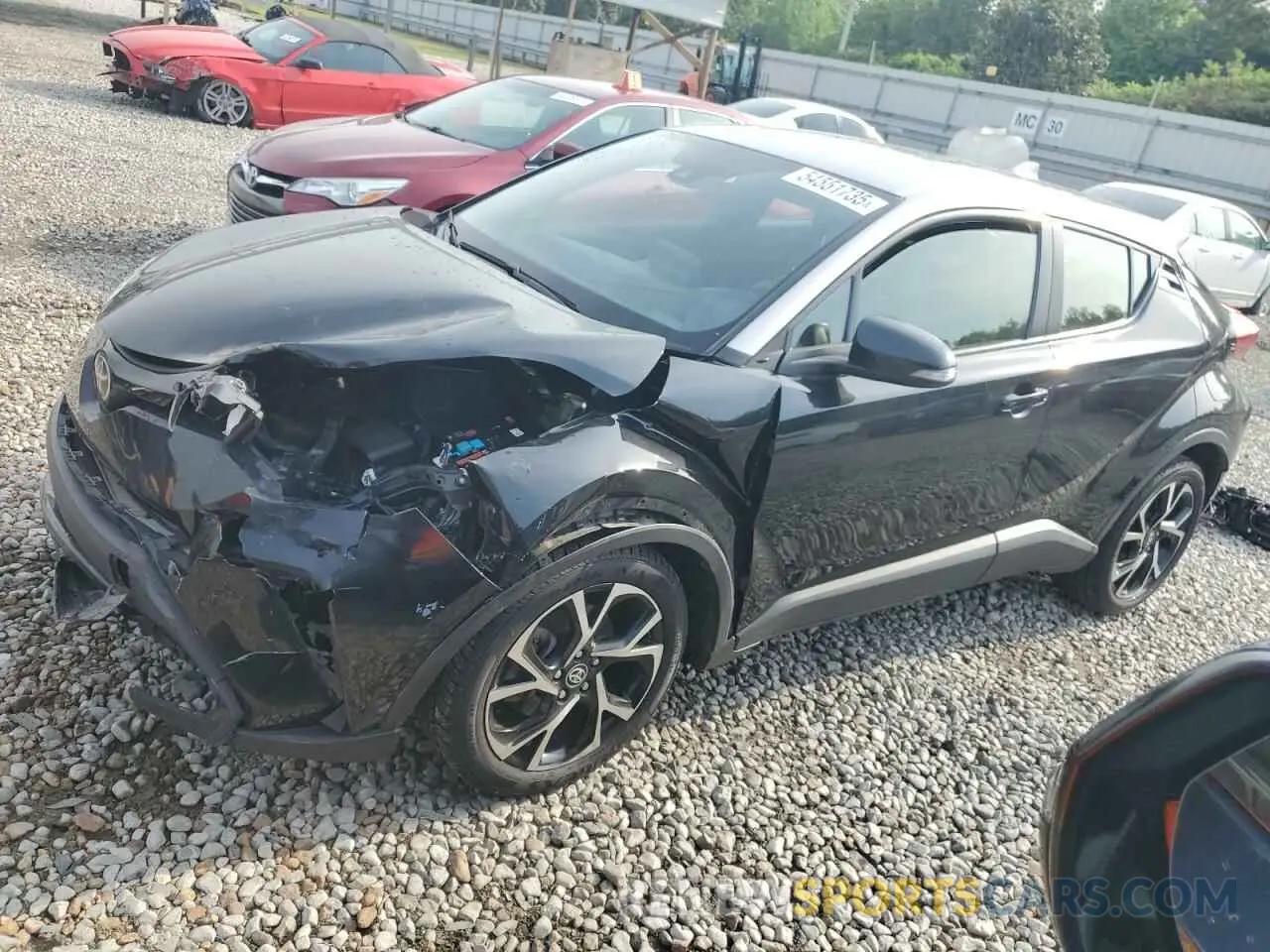 1 fotografías del automóvil dañado JTNKHMBX9L1092755 TOYOTA C-HR 2020