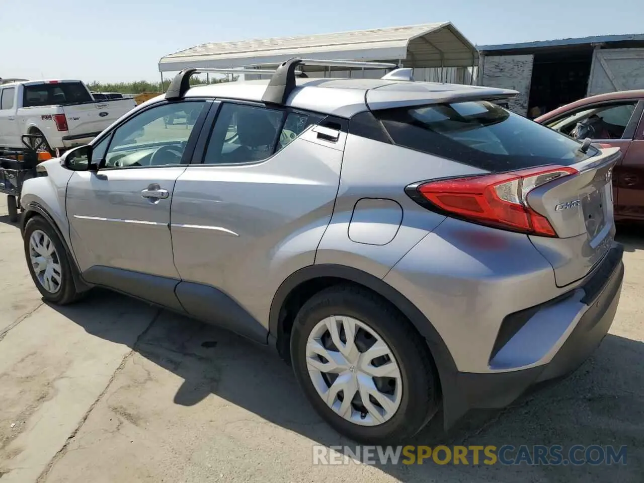 2 fotografías del automóvil dañado JTNKHMBXXL1074734 TOYOTA C-HR 2020