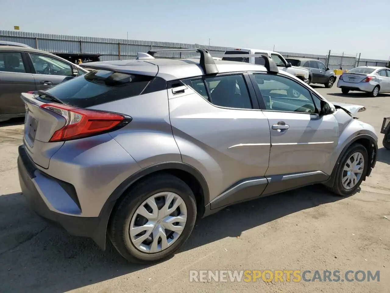 3 fotografías del automóvil dañado JTNKHMBXXL1074734 TOYOTA C-HR 2020