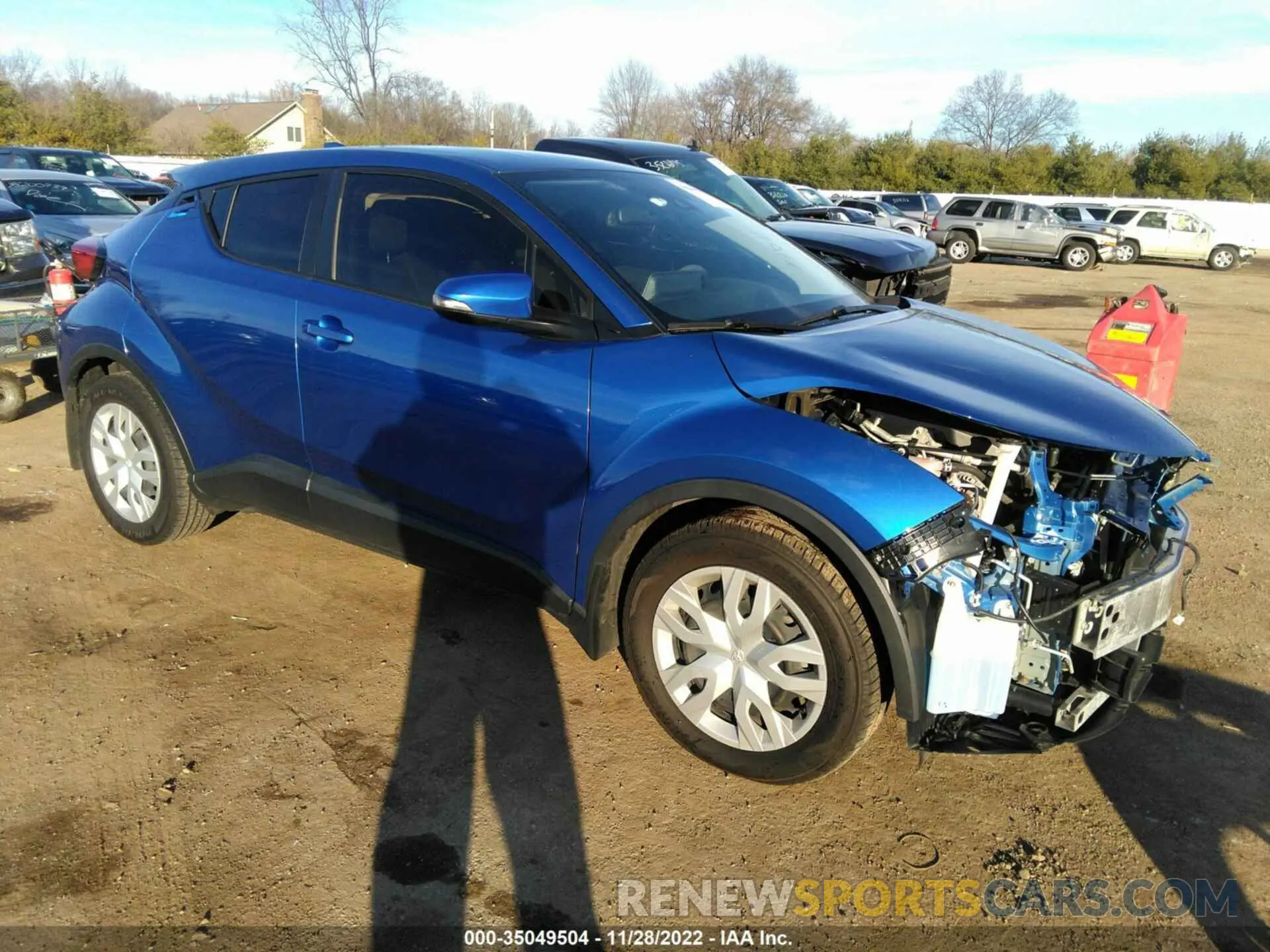 1 fotografías del automóvil dañado JTNKHMBXXL1075852 TOYOTA C-HR 2020