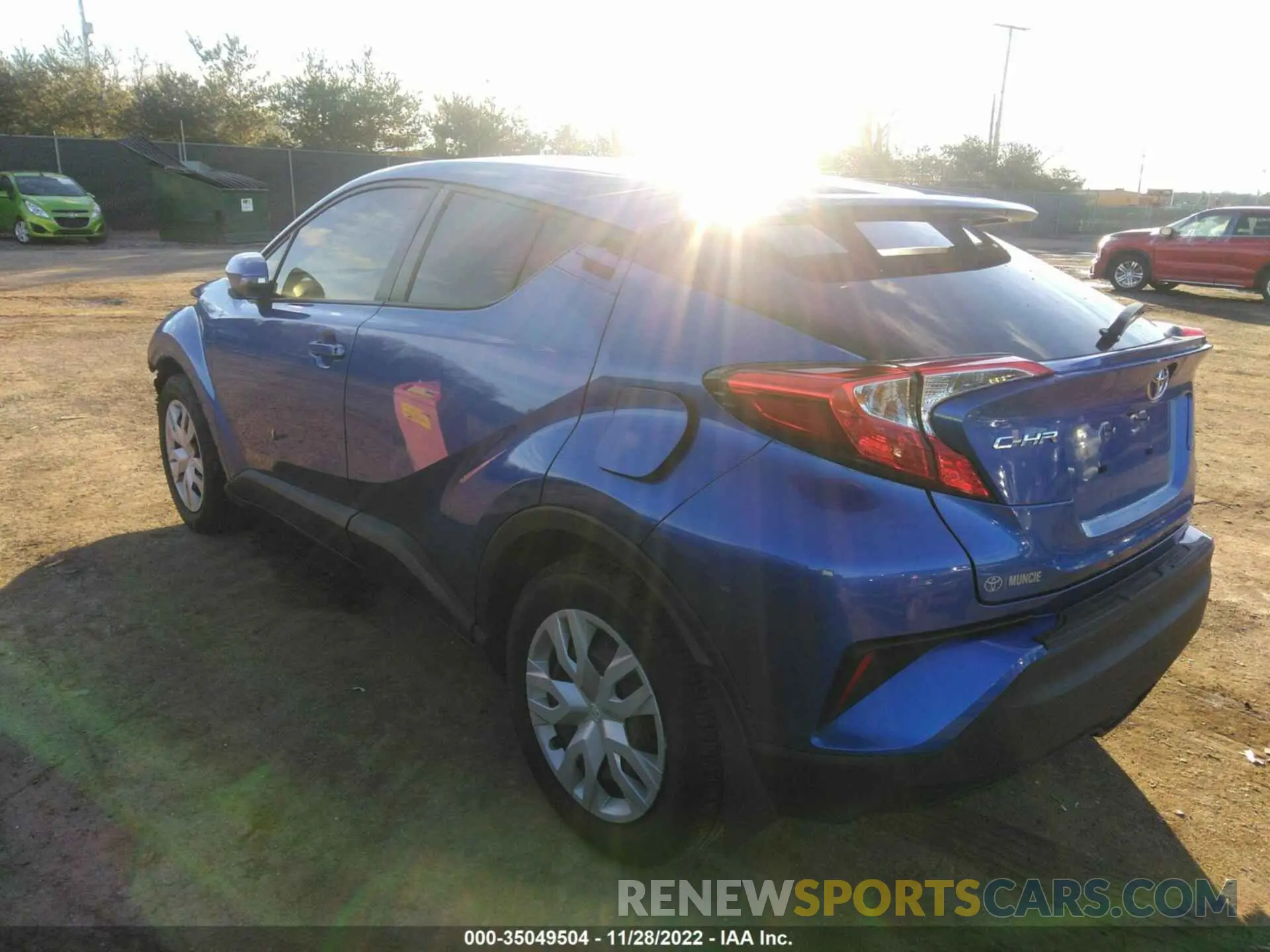 3 fotografías del automóvil dañado JTNKHMBXXL1075852 TOYOTA C-HR 2020