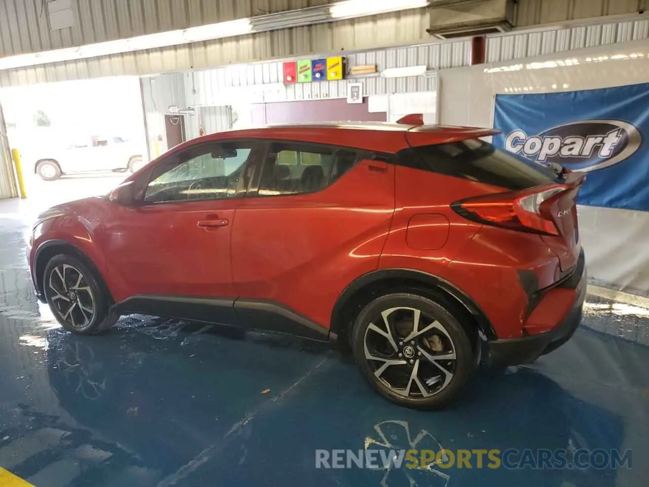 2 fotografías del automóvil dañado JTNKHMBXXL1083837 TOYOTA C-HR 2020