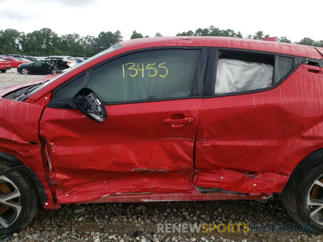10 fotografías del automóvil dañado JTNKHMBXXL1084261 TOYOTA C-HR 2020