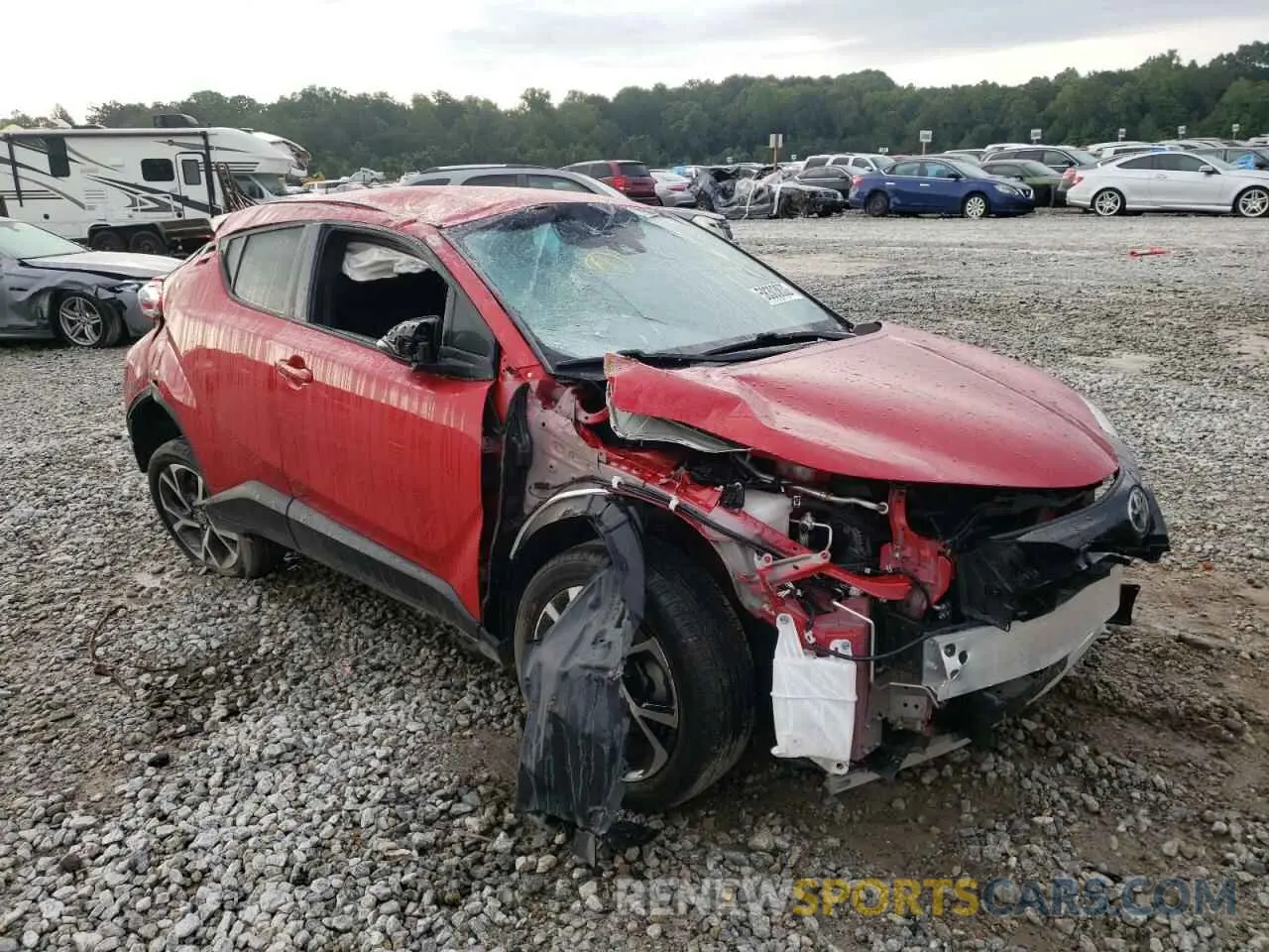 9 fotografías del automóvil dañado JTNKHMBXXL1084261 TOYOTA C-HR 2020