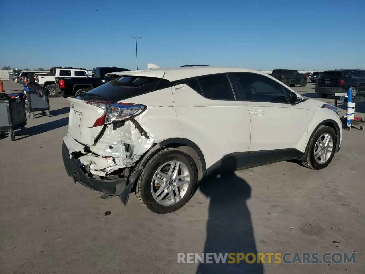 3 fotografías del automóvil dañado JTNKHMBXXL1090982 TOYOTA C-HR 2020
