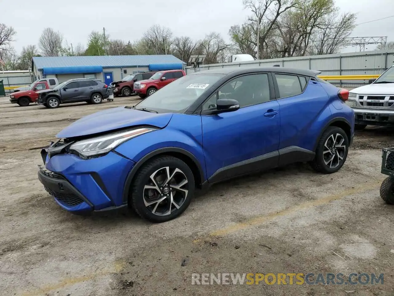 1 fotografías del automóvil dañado JTNKHMBXXL1092263 TOYOTA C-HR 2020