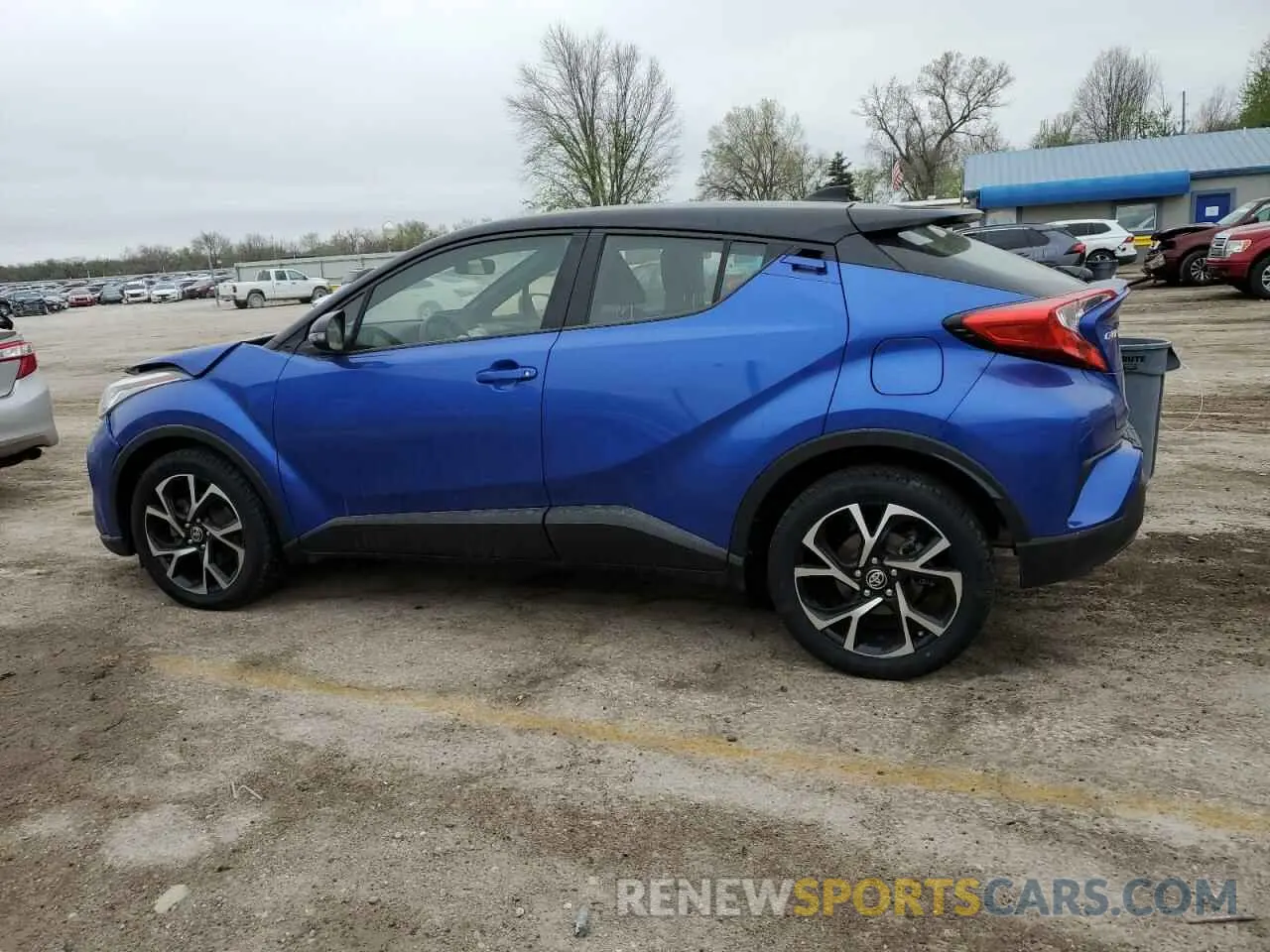 2 fotografías del automóvil dañado JTNKHMBXXL1092263 TOYOTA C-HR 2020