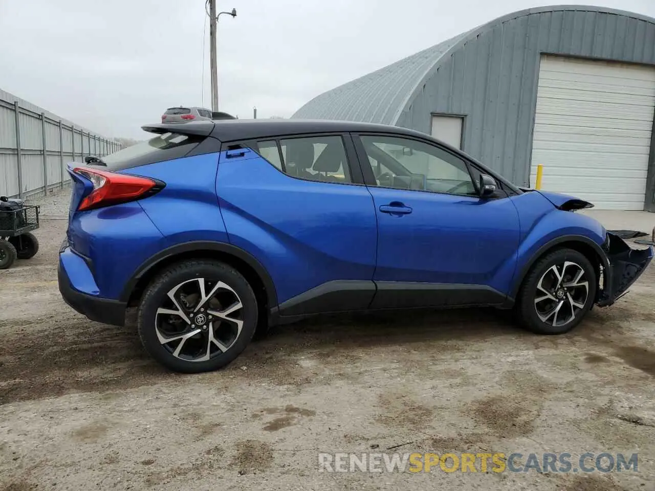 3 fotografías del automóvil dañado JTNKHMBXXL1092263 TOYOTA C-HR 2020