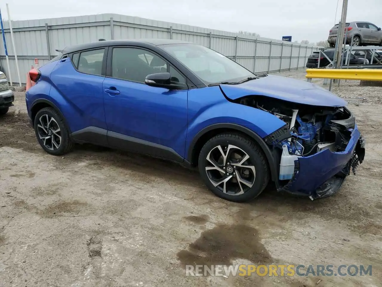 4 fotografías del automóvil dañado JTNKHMBXXL1092263 TOYOTA C-HR 2020