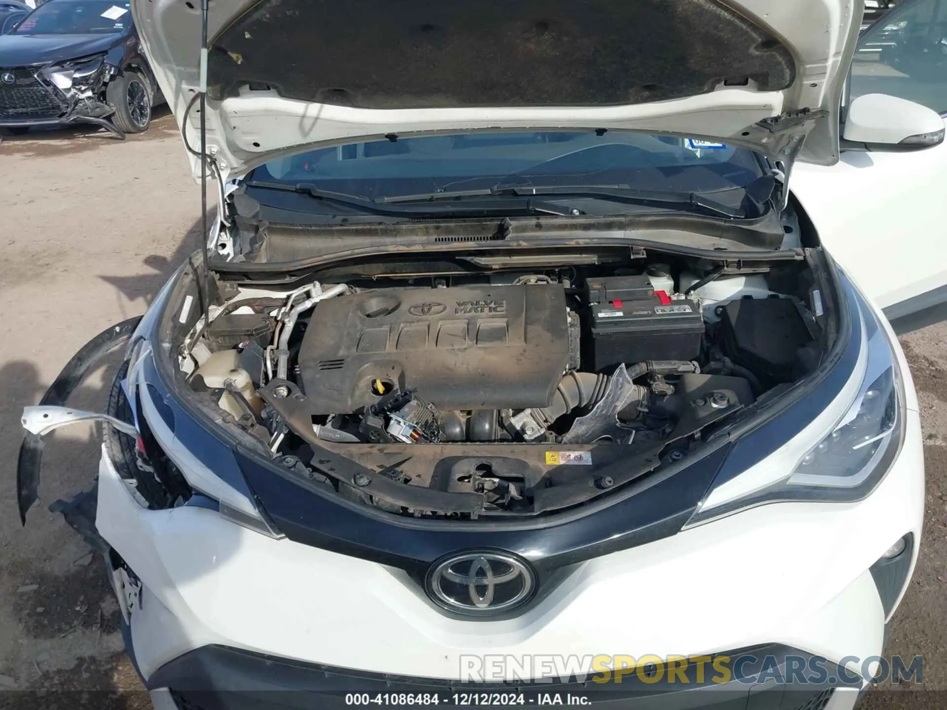 10 fotografías del automóvil dañado JTNKHMBXXL1093056 TOYOTA C-HR 2020