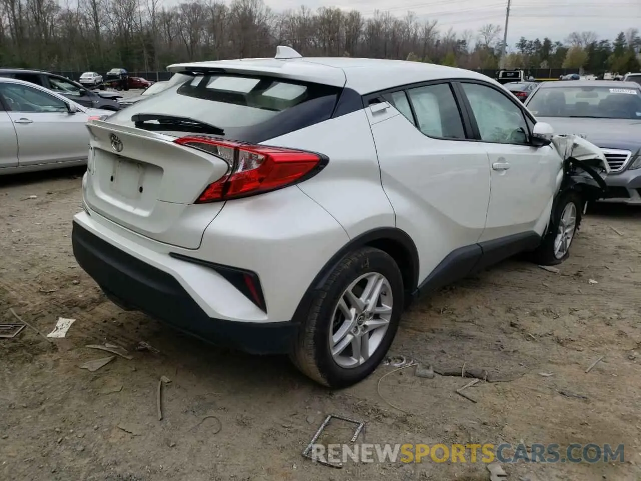 4 fotografías del automóvil dañado NMTKHMBX0LR103390 TOYOTA C-HR 2020