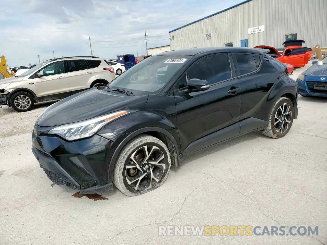 1 fotografías del automóvil dañado NMTKHMBX0LR104121 TOYOTA C-HR 2020
