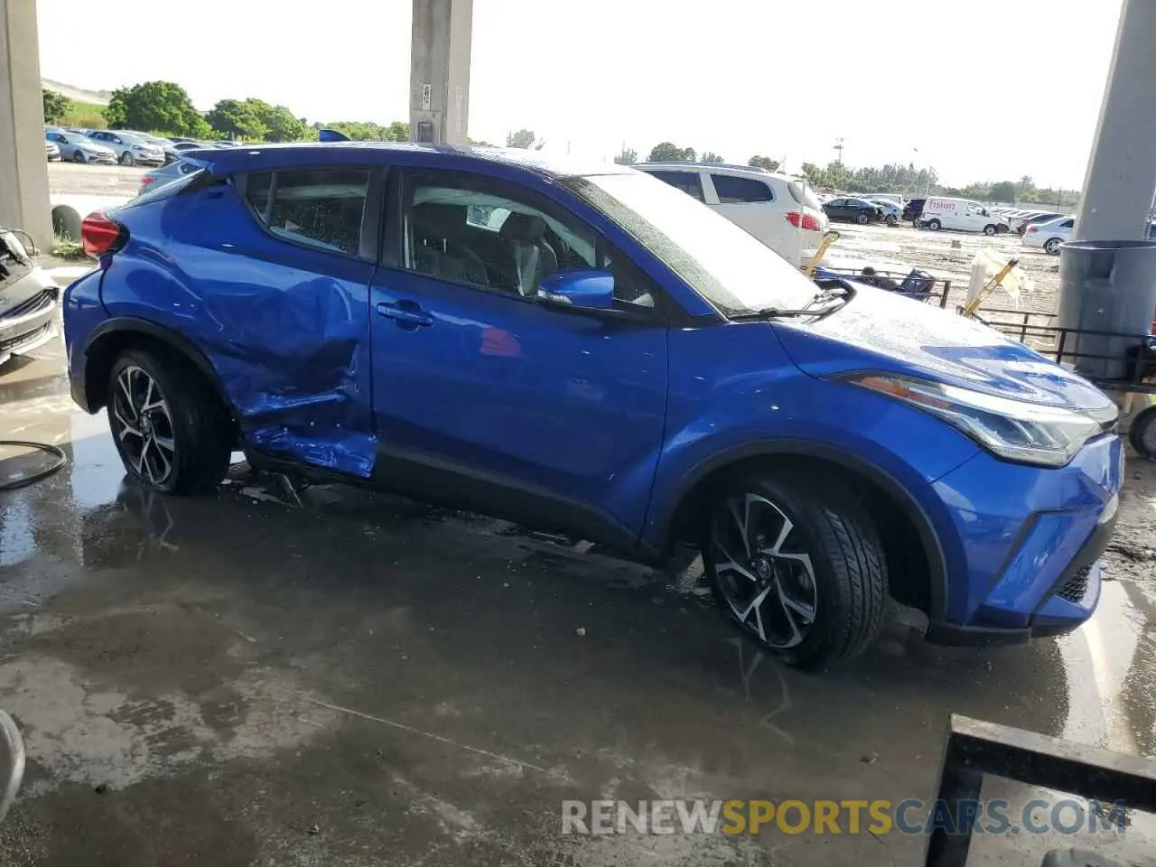 4 fotografías del automóvil dañado NMTKHMBX1LR105987 TOYOTA C-HR 2020