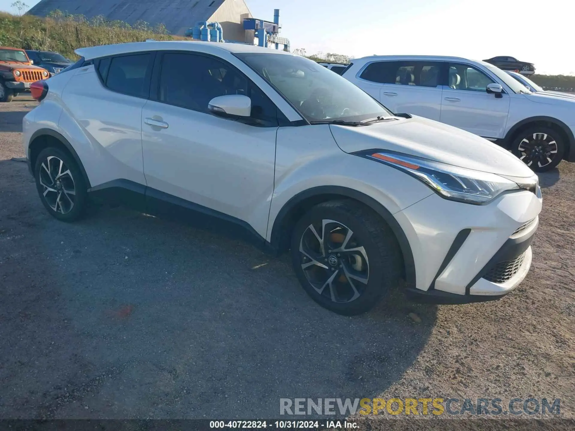 1 fotografías del automóvil dañado NMTKHMBX1LR114060 TOYOTA C-HR 2020