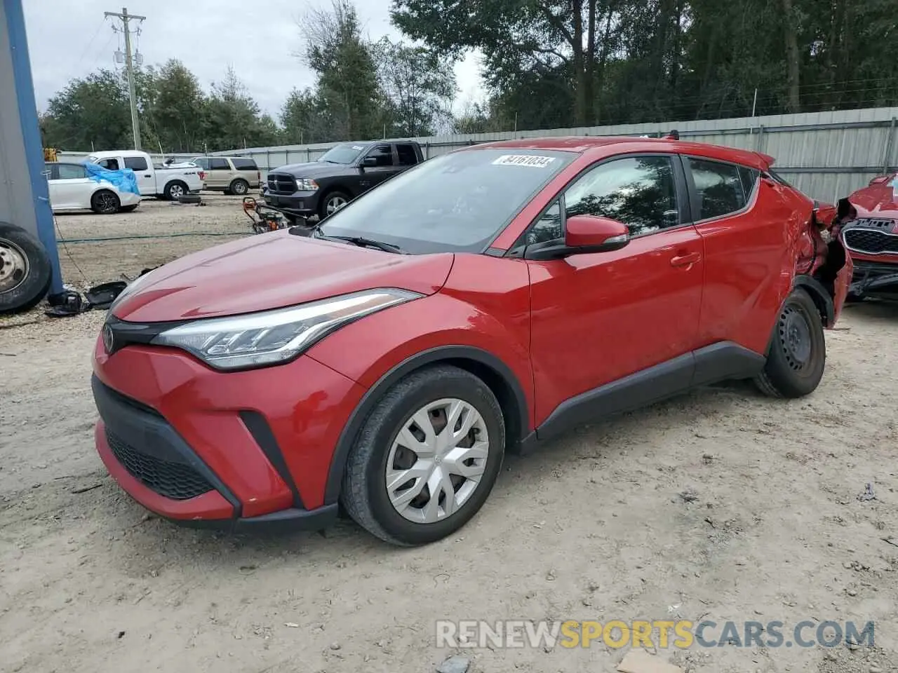 1 fotografías del automóvil dañado NMTKHMBX1LR118528 TOYOTA C-HR 2020
