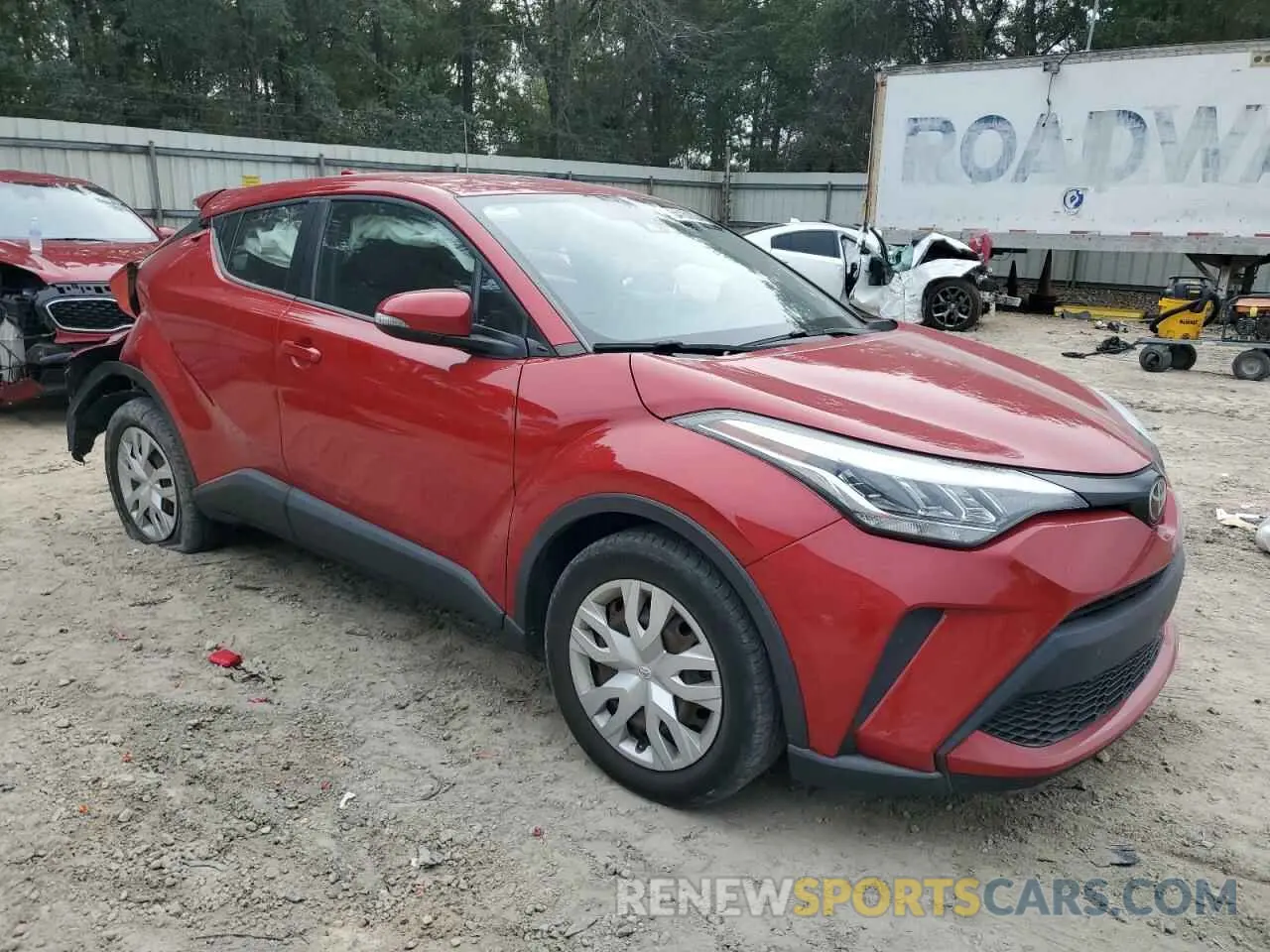 4 fotografías del automóvil dañado NMTKHMBX1LR118528 TOYOTA C-HR 2020