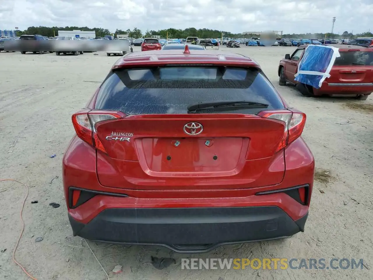 6 fotografías del automóvil dañado NMTKHMBX2LR104668 TOYOTA C-HR 2020