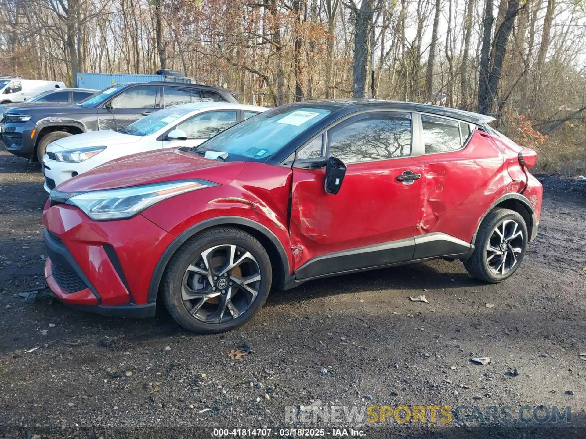 14 fotografías del automóvil dañado NMTKHMBX2LR105044 TOYOTA C-HR 2020