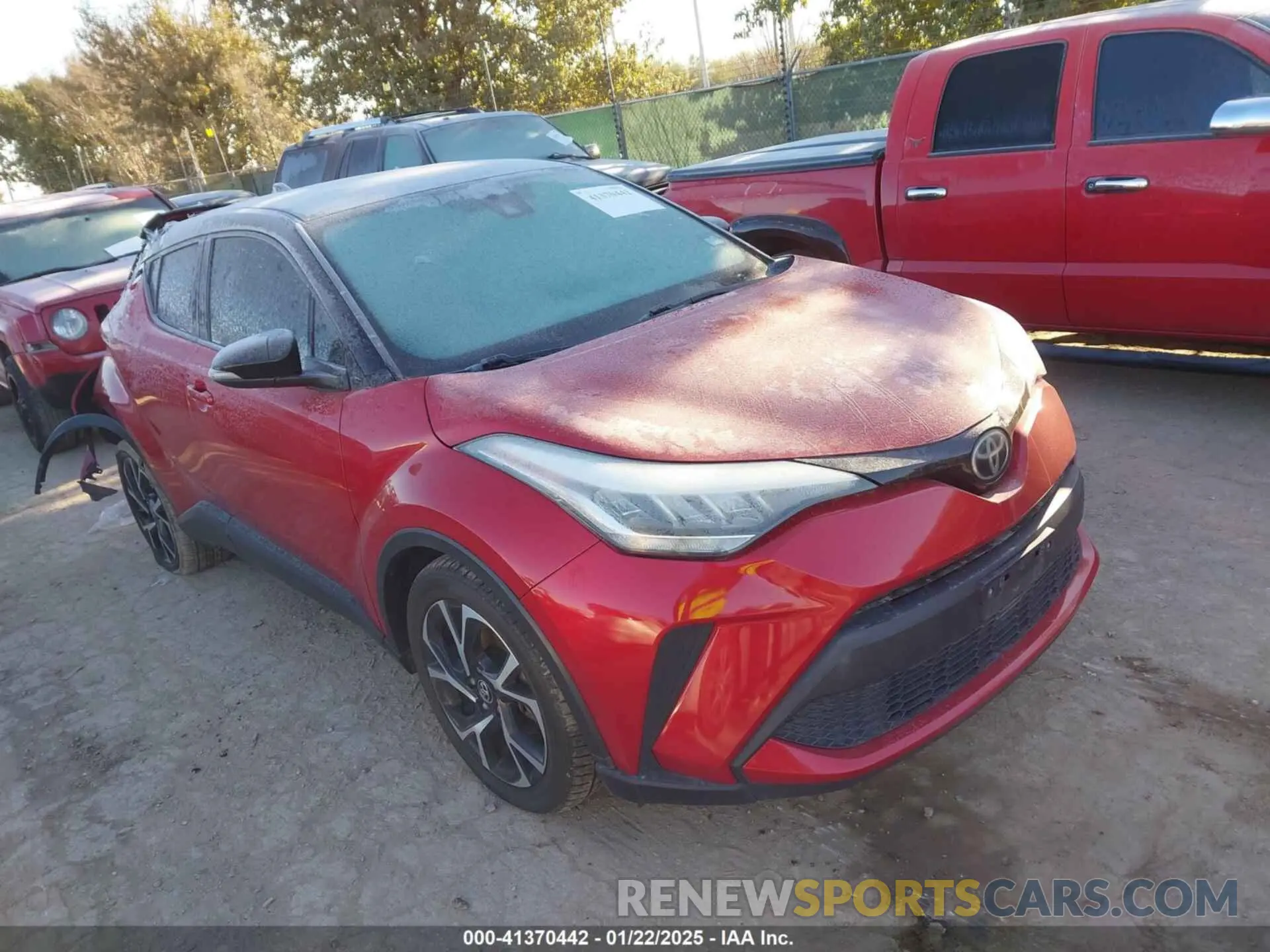 1 fotografías del automóvil dañado NMTKHMBX2LR105058 TOYOTA C-HR 2020