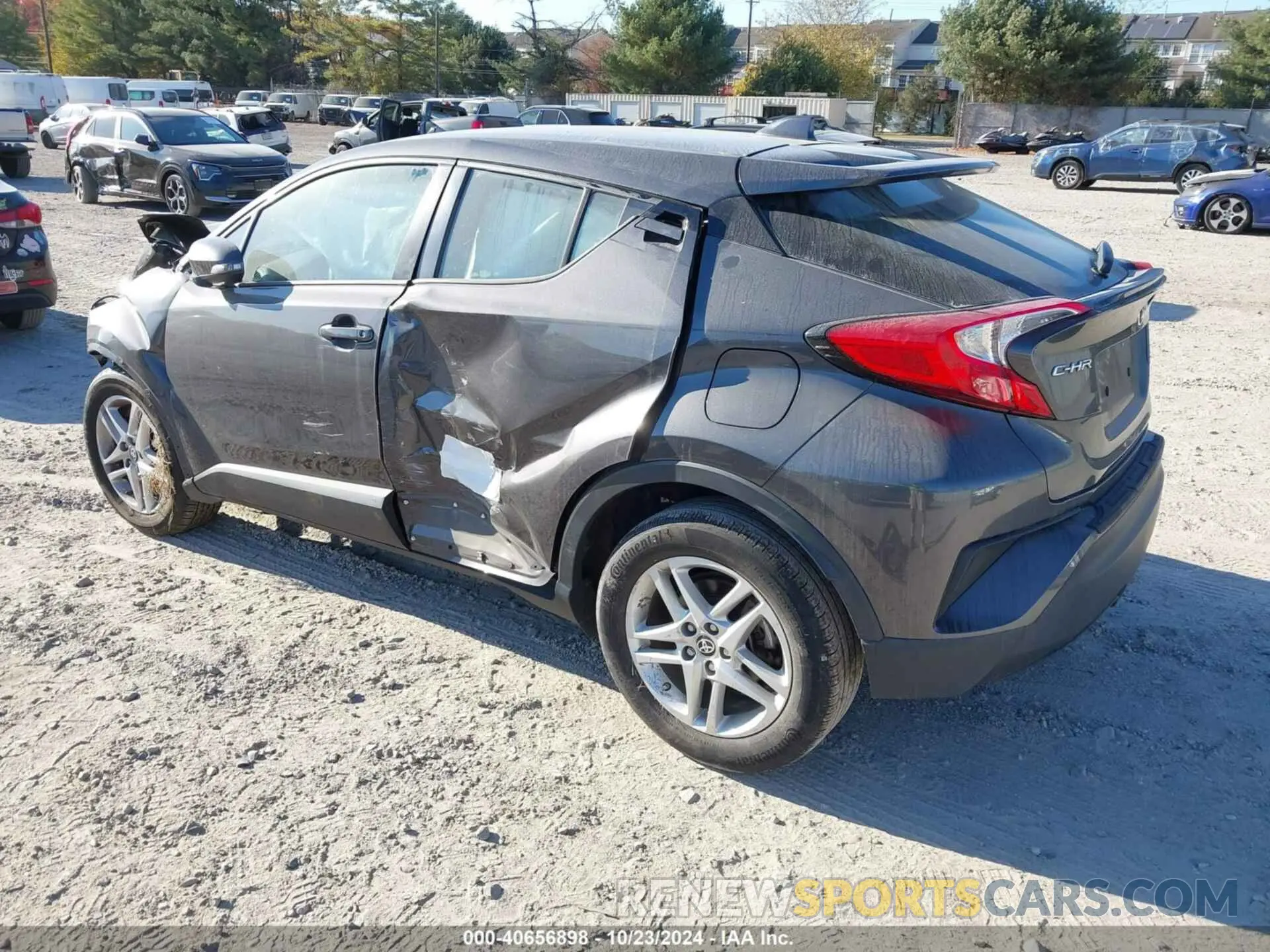 3 fotografías del automóvil dañado NMTKHMBX2LR105559 TOYOTA C-HR 2020