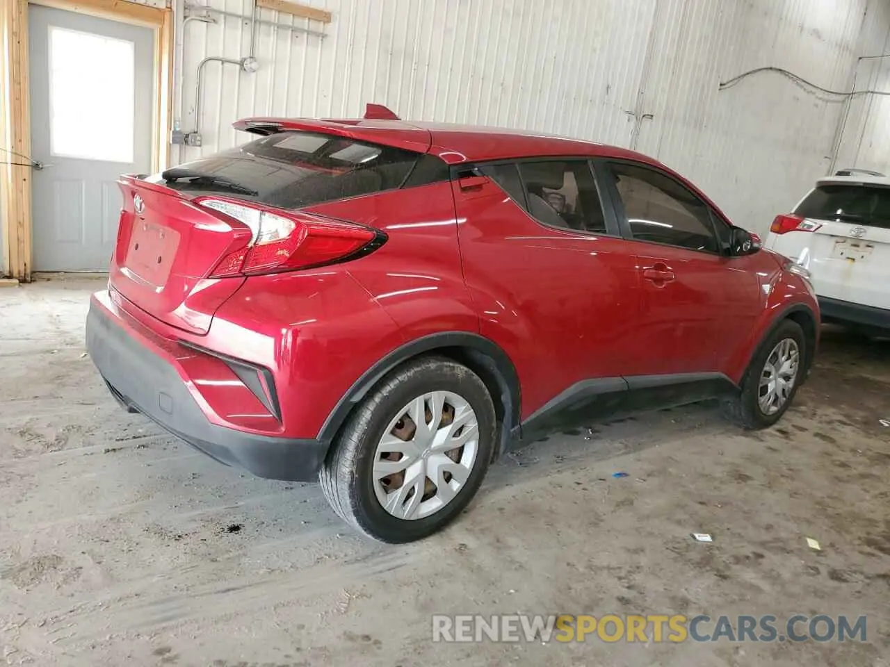 3 fotografías del automóvil dañado NMTKHMBX2LR112575 TOYOTA C-HR 2020