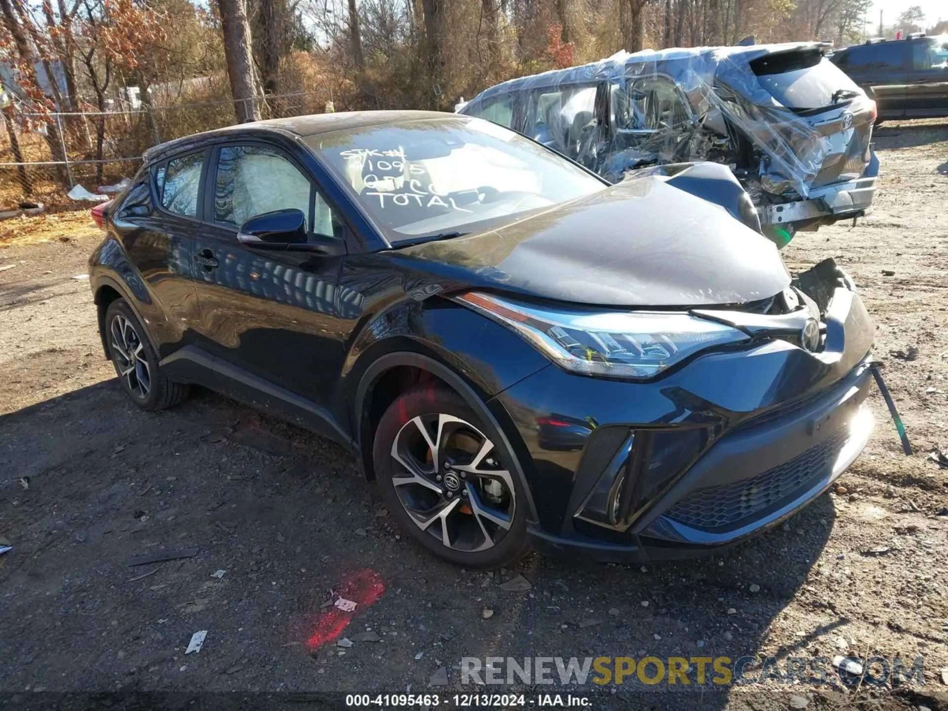 1 fotografías del automóvil dañado NMTKHMBX2LR114276 TOYOTA C-HR 2020