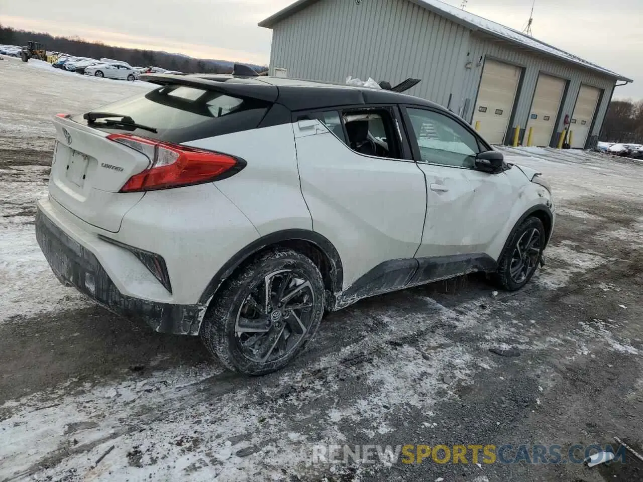 3 fotografías del automóvil dañado NMTKHMBX2LR114701 TOYOTA C-HR 2020
