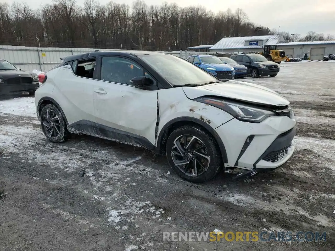 4 fotografías del automóvil dañado NMTKHMBX2LR114701 TOYOTA C-HR 2020