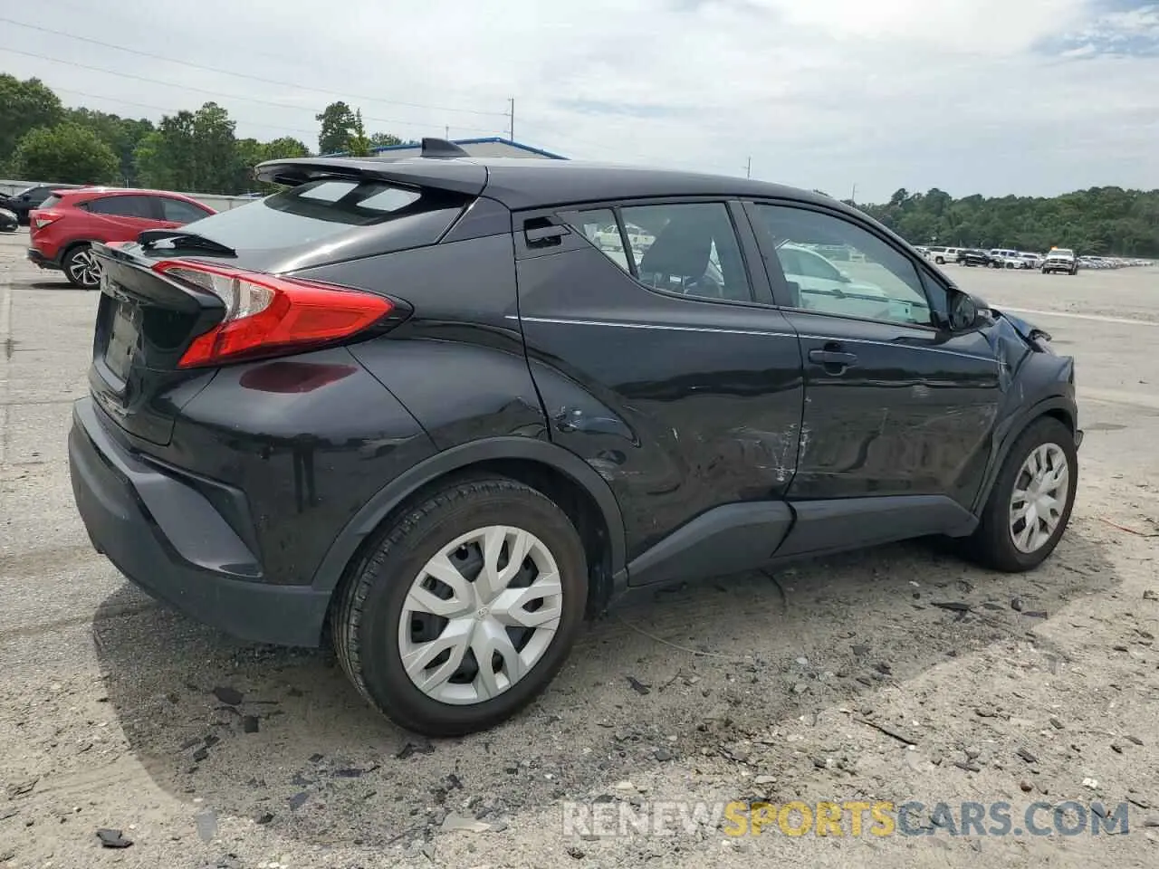 3 fotografías del automóvil dañado NMTKHMBX2LR117548 TOYOTA C-HR 2020
