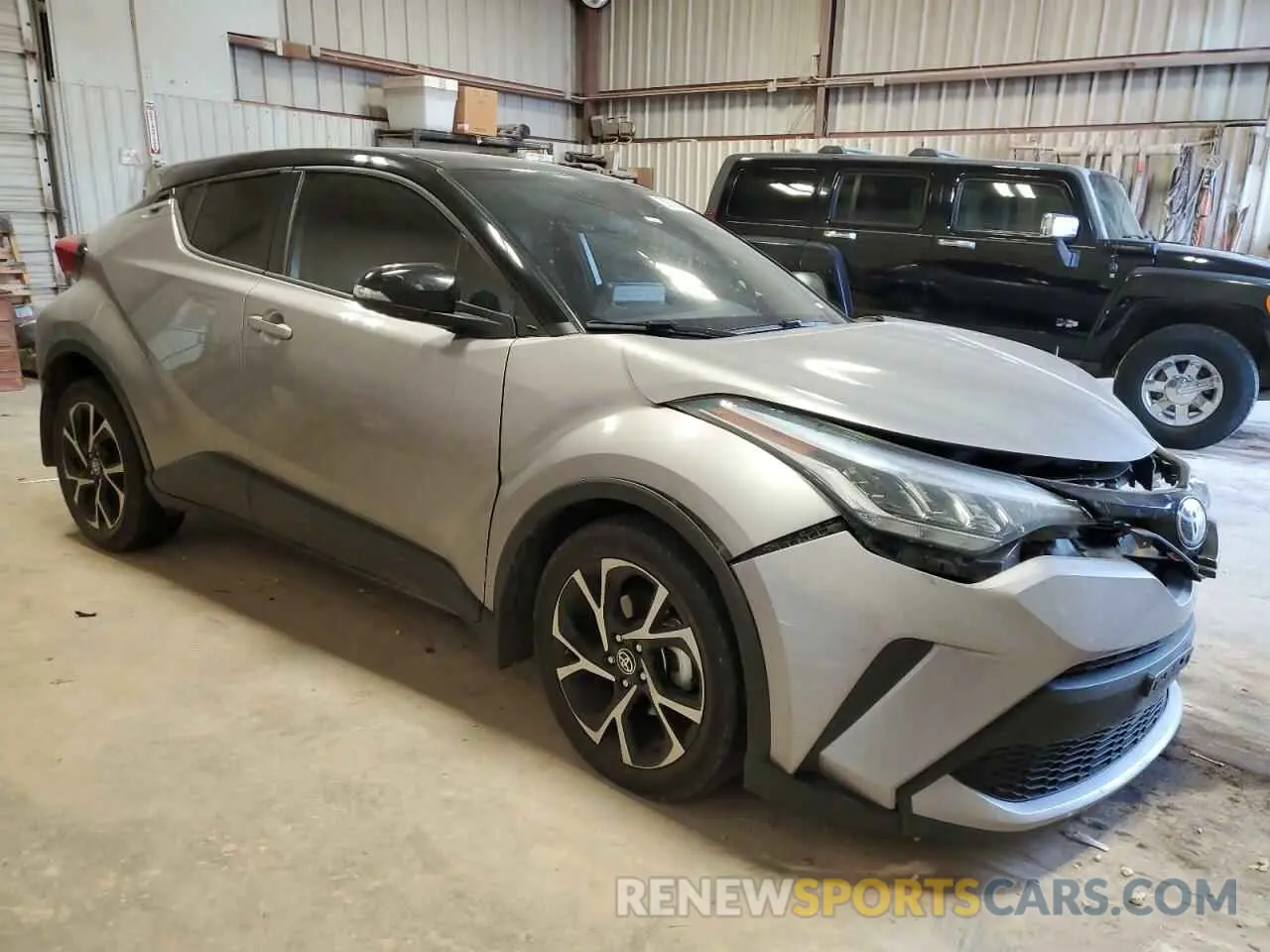 4 fotografías del automóvil dañado NMTKHMBX3LR105005 TOYOTA C-HR 2020