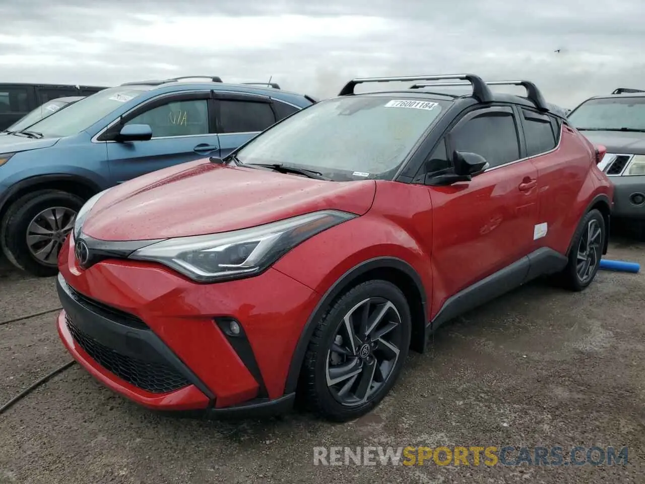 1 fotografías del automóvil dañado NMTKHMBX3LR116375 TOYOTA C-HR 2020