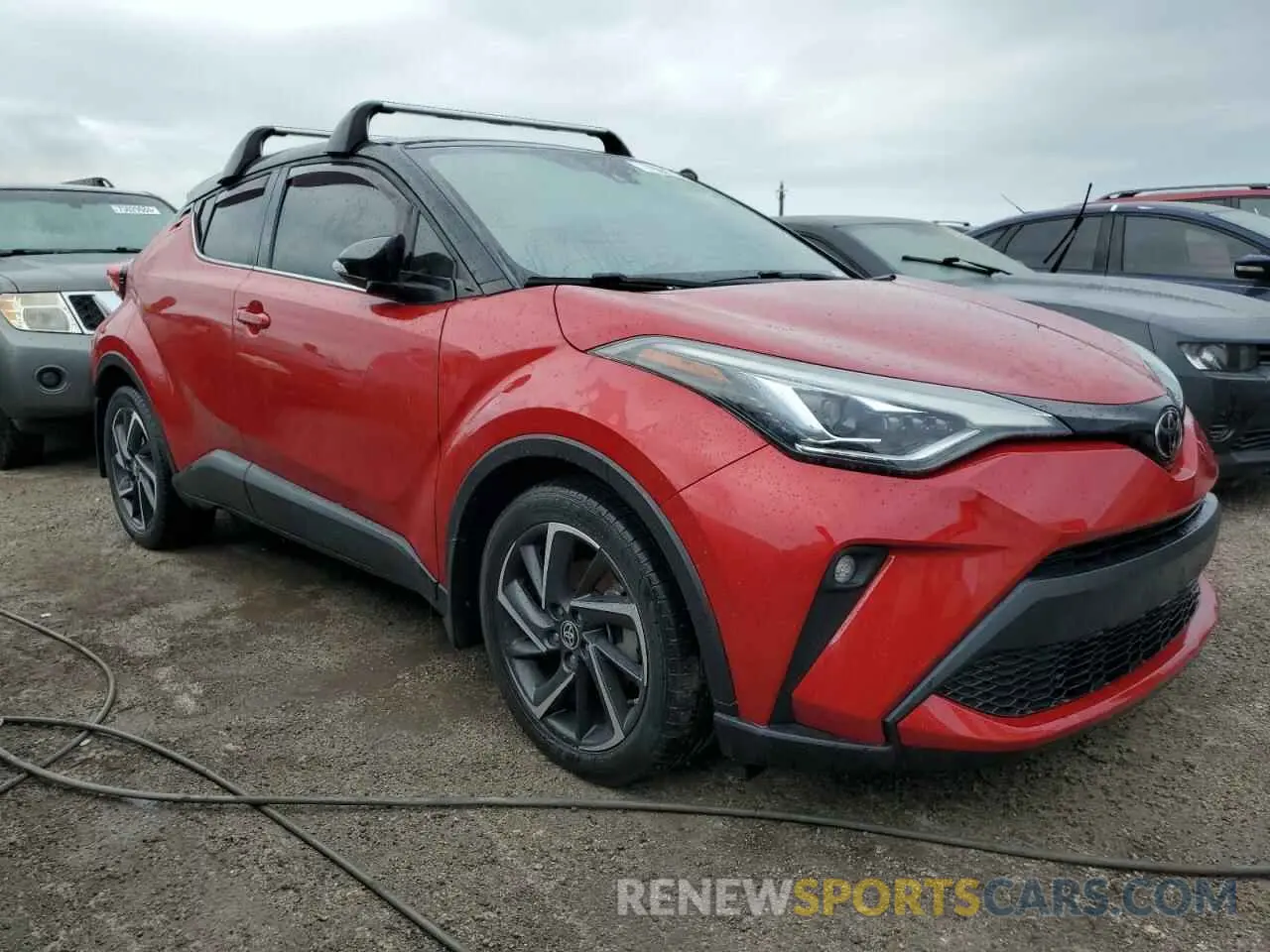 4 fotografías del automóvil dañado NMTKHMBX3LR116375 TOYOTA C-HR 2020