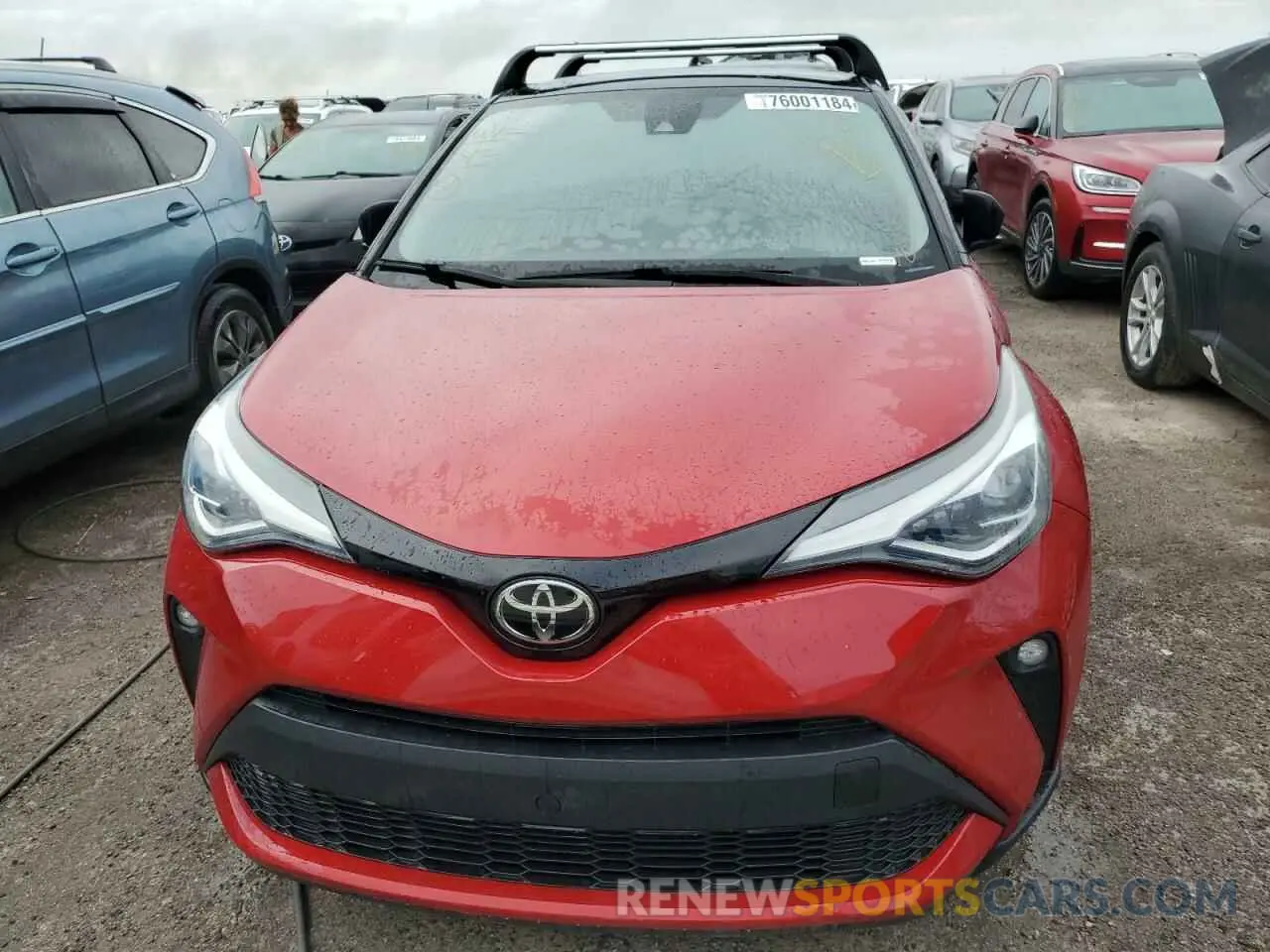 5 fotografías del automóvil dañado NMTKHMBX3LR116375 TOYOTA C-HR 2020