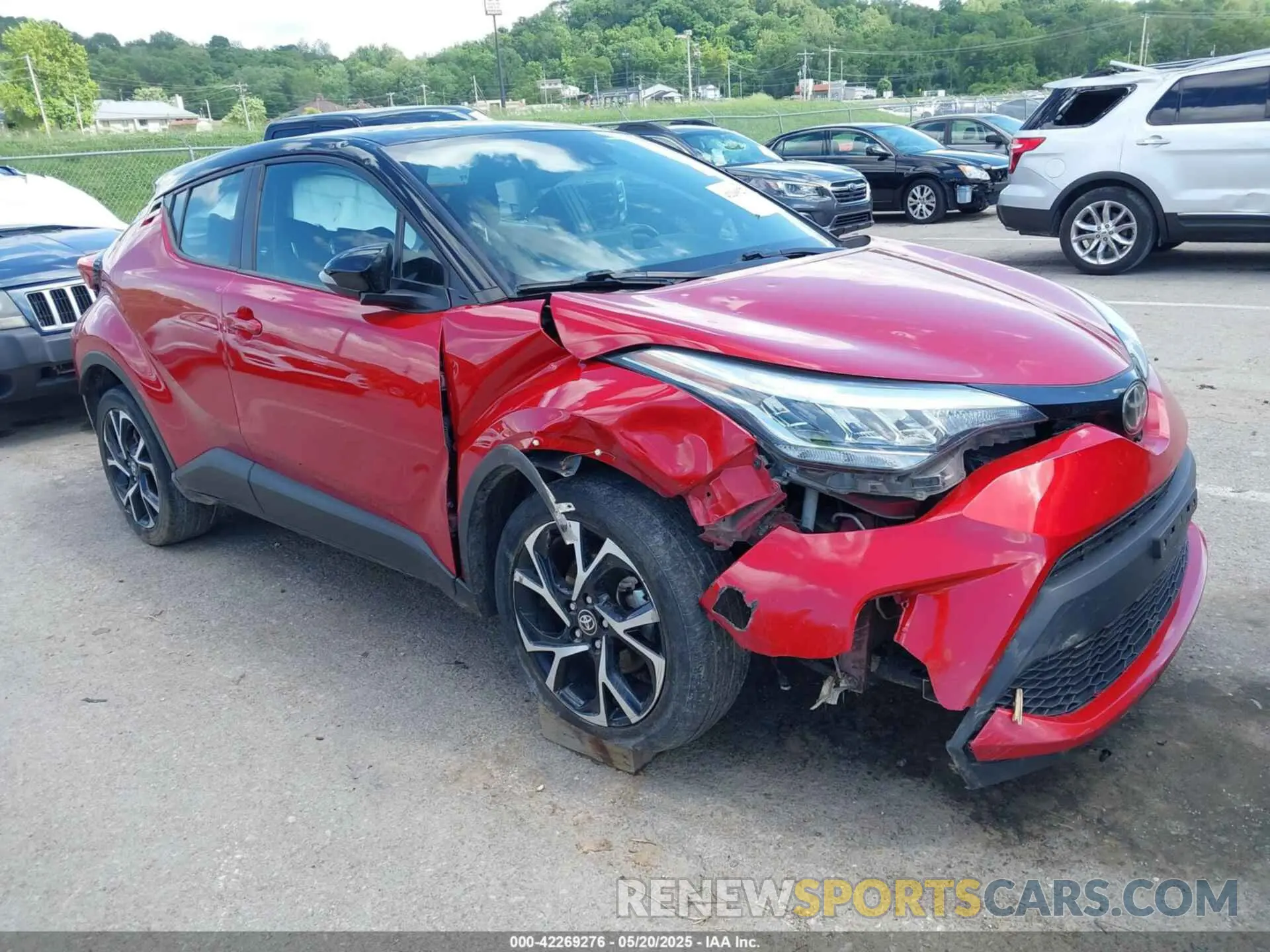 1 fotografías del automóvil dañado NMTKHMBX3LR118420 TOYOTA C-HR 2020