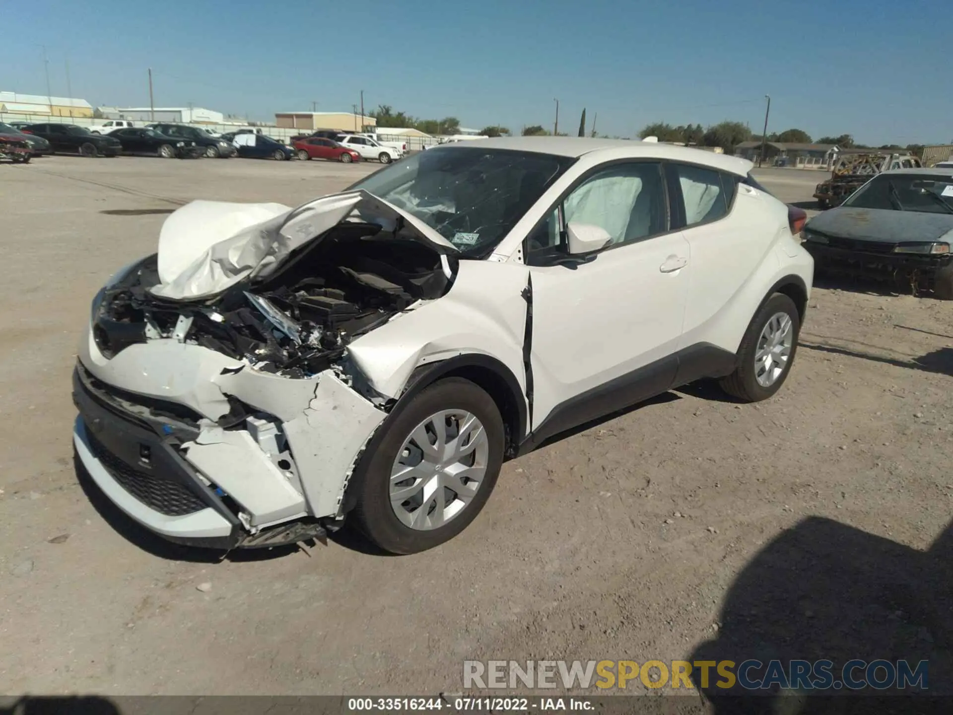 2 fotografías del automóvil dañado NMTKHMBX4LR117891 TOYOTA C-HR 2020