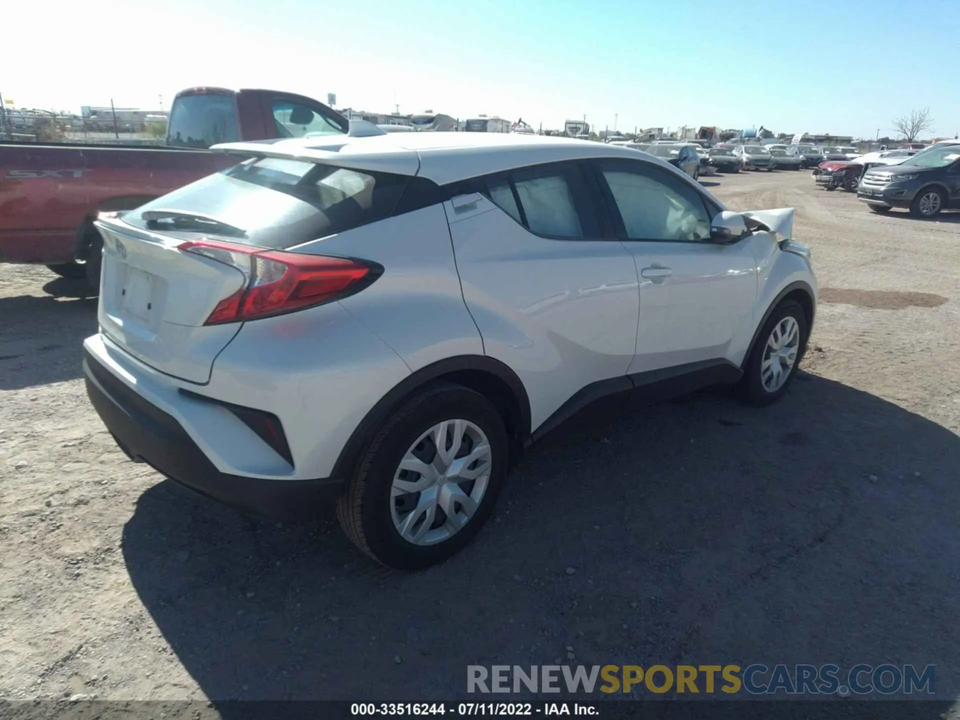 4 fotografías del automóvil dañado NMTKHMBX4LR117891 TOYOTA C-HR 2020