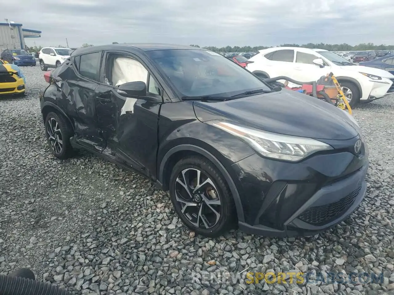 4 fotografías del automóvil dañado NMTKHMBX5LR105717 TOYOTA C-HR 2020
