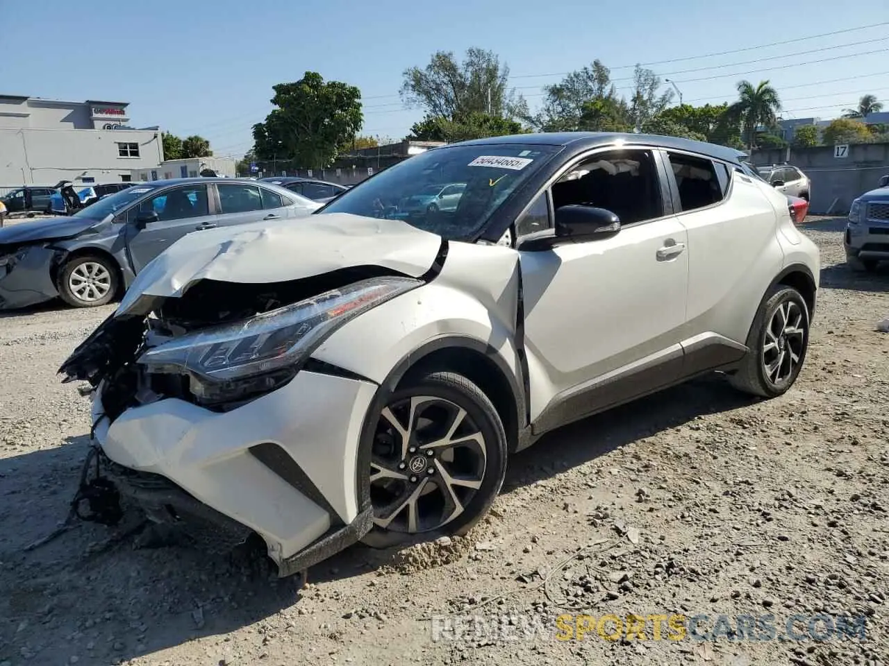1 fotografías del automóvil dañado NMTKHMBX5LR109721 TOYOTA C-HR 2020