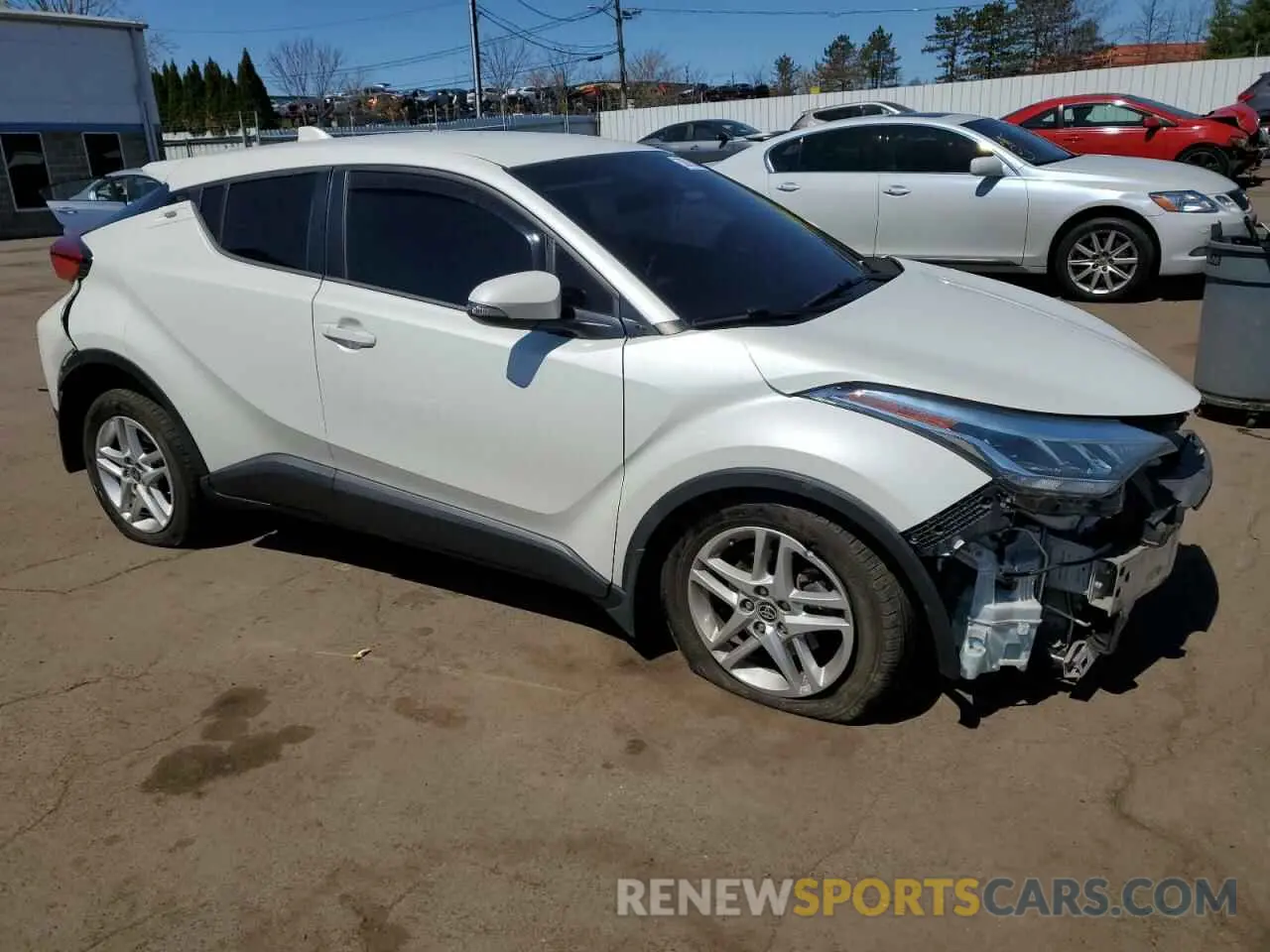 4 fotografías del automóvil dañado NMTKHMBX5LR111713 TOYOTA C-HR 2020
