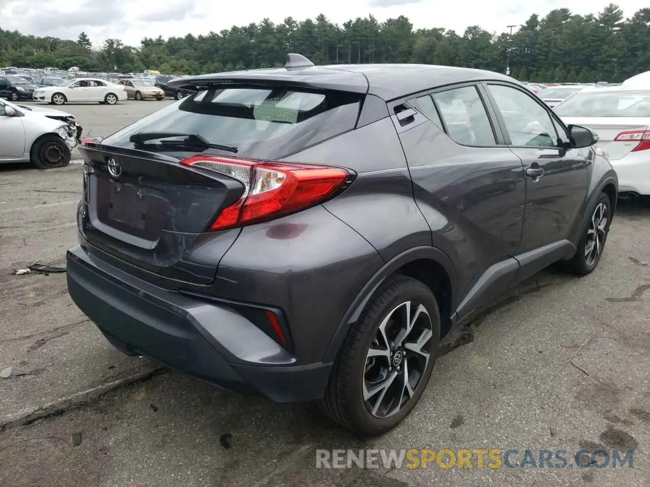 4 fotografías del automóvil dañado NMTKHMBX5LR113641 TOYOTA C-HR 2020