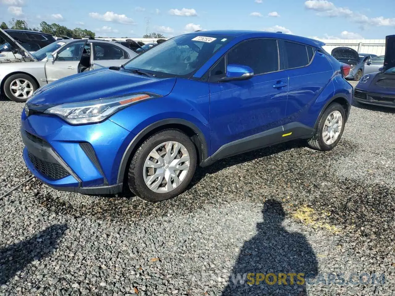 1 fotografías del automóvil dañado NMTKHMBX5LR114272 TOYOTA C-HR 2020