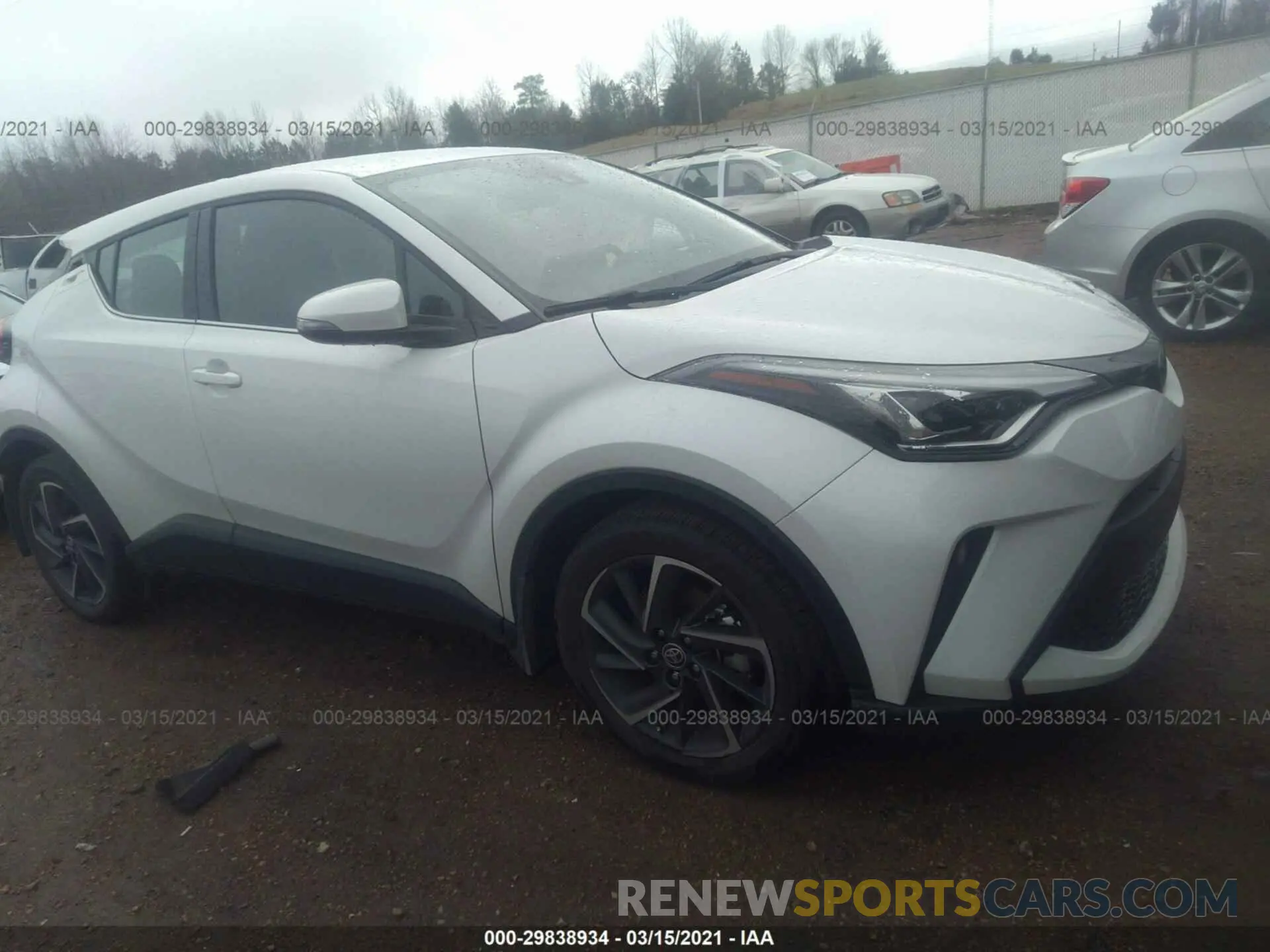 1 fotografías del automóvil dañado NMTKHMBX5LR118290 TOYOTA C-HR 2020