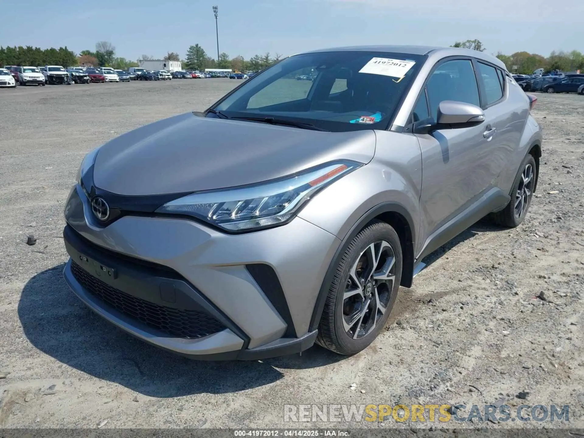 2 fotografías del automóvil dañado NMTKHMBX6LR106469 TOYOTA C-HR 2020