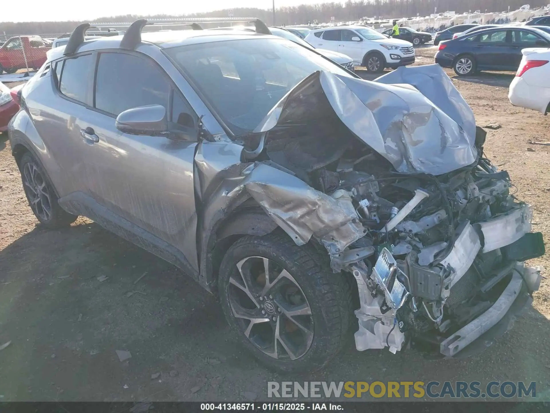 1 fotografías del automóvil dañado NMTKHMBX7LR109333 TOYOTA C-HR 2020