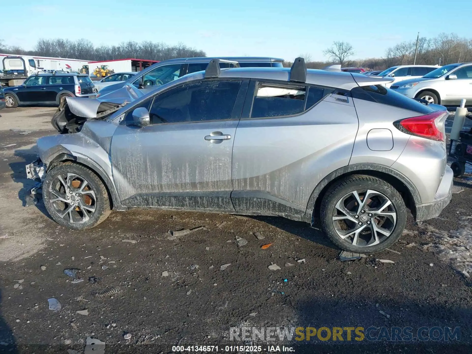 13 fotografías del automóvil dañado NMTKHMBX7LR109333 TOYOTA C-HR 2020