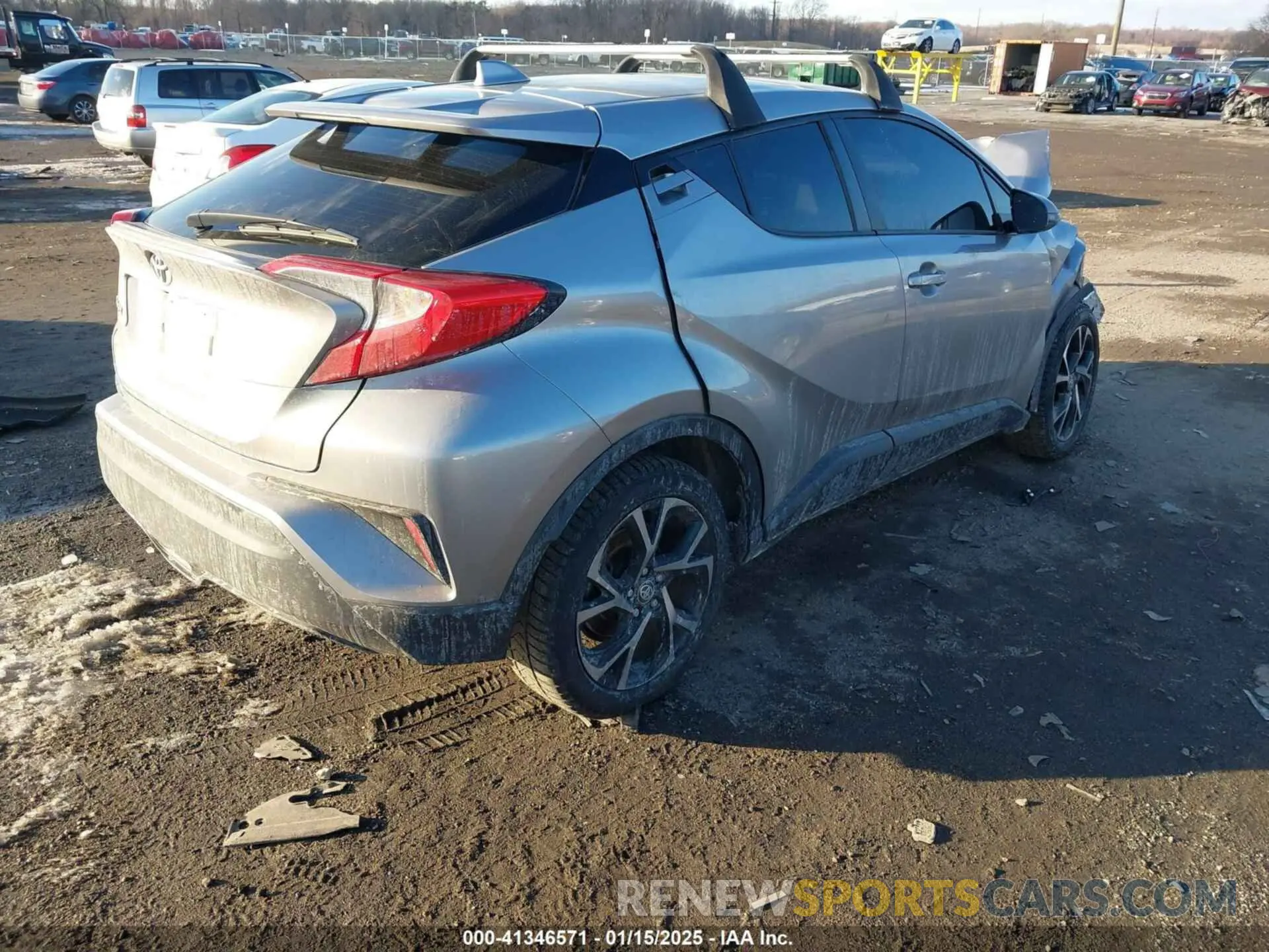 4 fotografías del automóvil dañado NMTKHMBX7LR109333 TOYOTA C-HR 2020