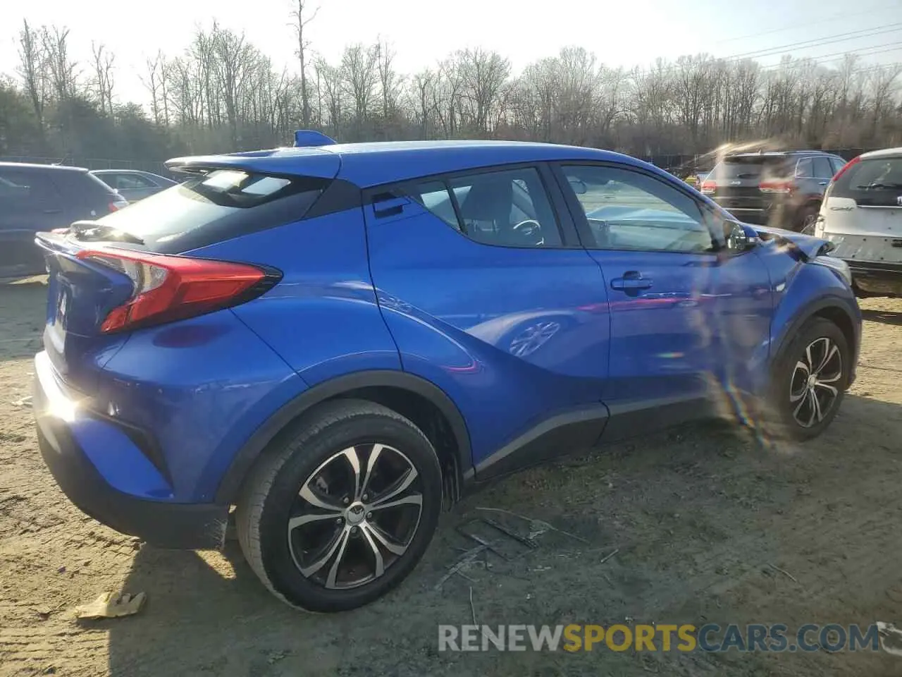 3 fotografías del automóvil dañado NMTKHMBX7LR112183 TOYOTA C-HR 2020