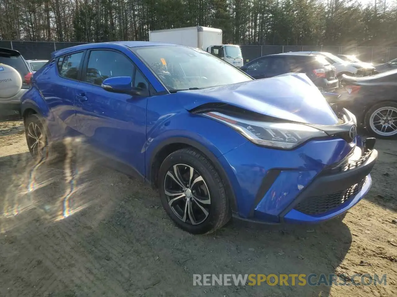 4 fotografías del automóvil dañado NMTKHMBX7LR112183 TOYOTA C-HR 2020