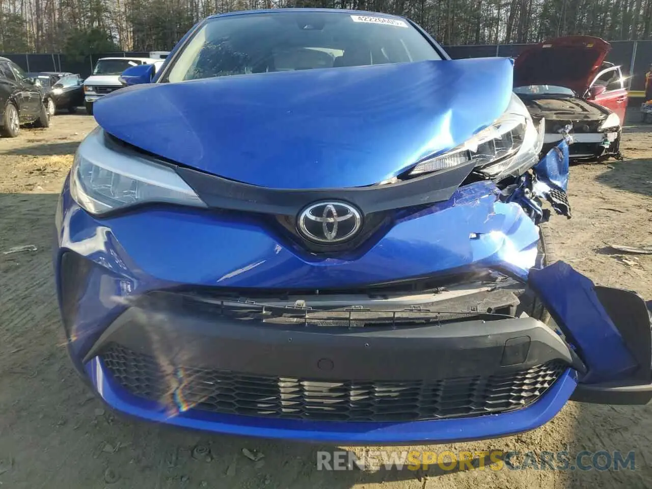 5 fotografías del automóvil dañado NMTKHMBX7LR112183 TOYOTA C-HR 2020