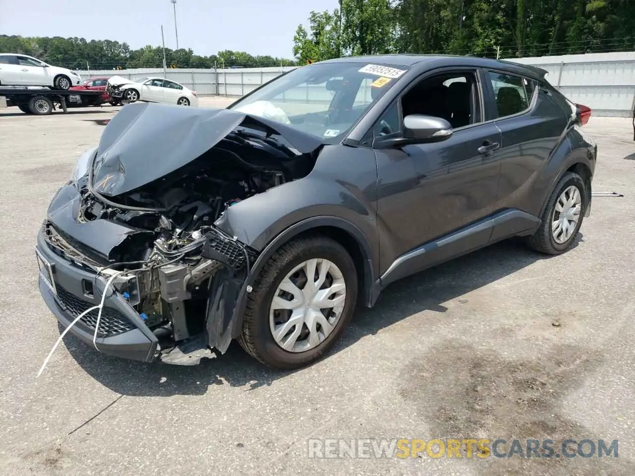 1 fotografías del automóvil dañado NMTKHMBX8LR103444 TOYOTA C-HR 2020